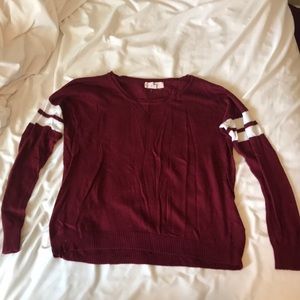 Maroon lightweight sweater